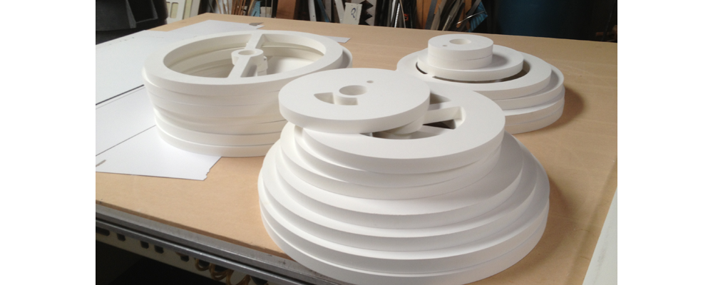 spherical sculpture parts